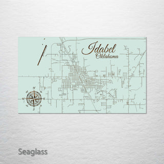 Idabel, Oklahoma Street Map