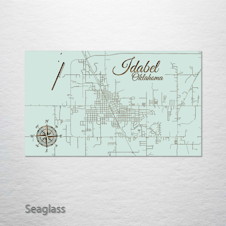 Idabel, Oklahoma Street Map