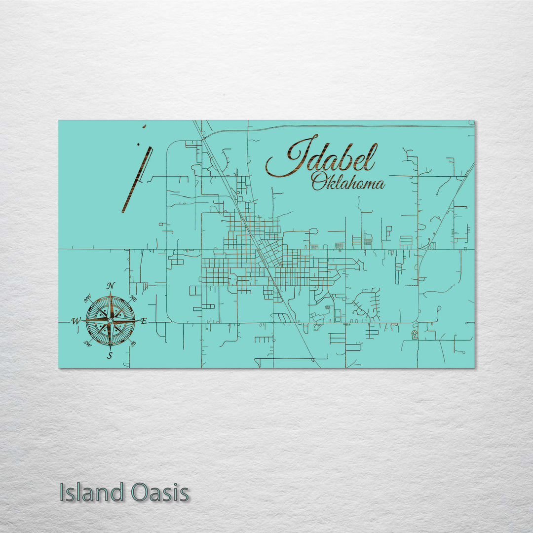 Idabel, Oklahoma Street Map