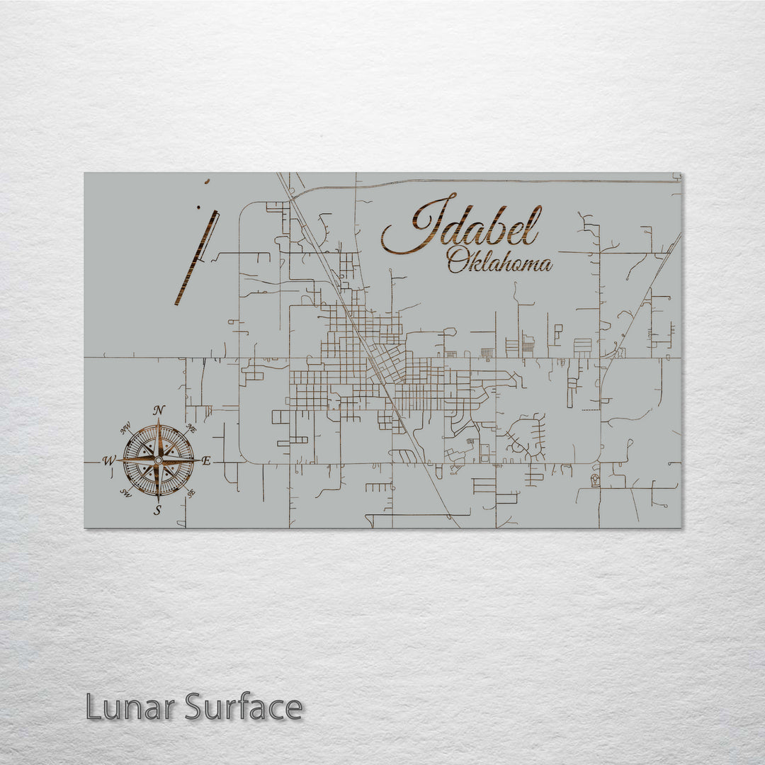 Idabel, Oklahoma Street Map