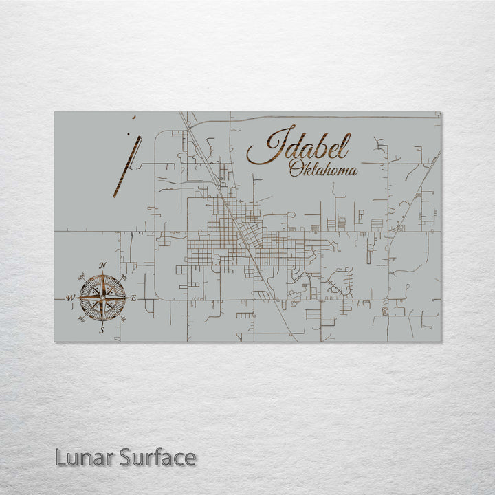 Idabel, Oklahoma Street Map