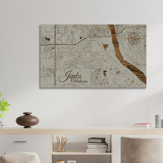 Jenks, Oklahoma Street Map