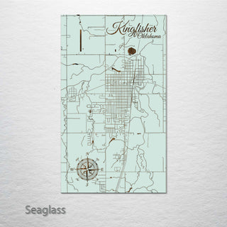 Kingfisher, Oklahoma Street Map