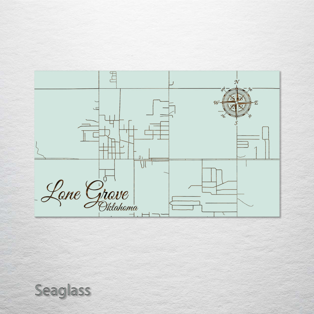 Lone Grove, Oklahoma Street Map