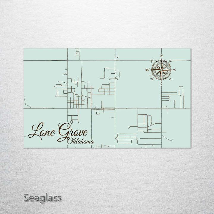 Lone Grove, Oklahoma Street Map