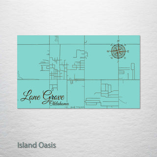 Lone Grove, Oklahoma Street Map