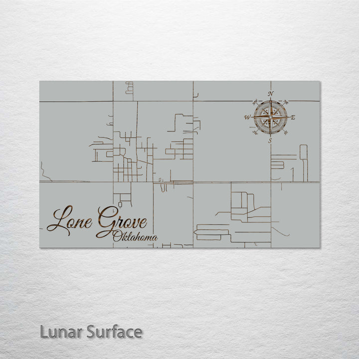 Lone Grove, Oklahoma Street Map