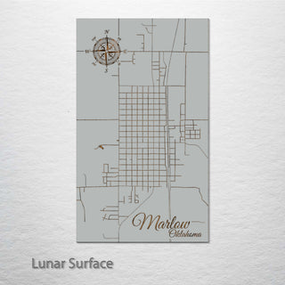 Marlow, Oklahoma Street Map