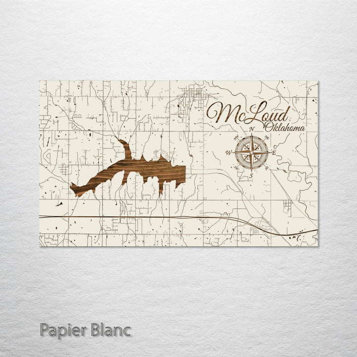 McLoud, Oklahoma Street Map