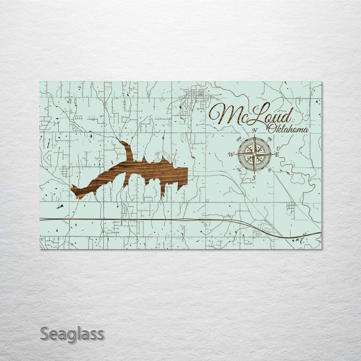 McLoud, Oklahoma Street Map