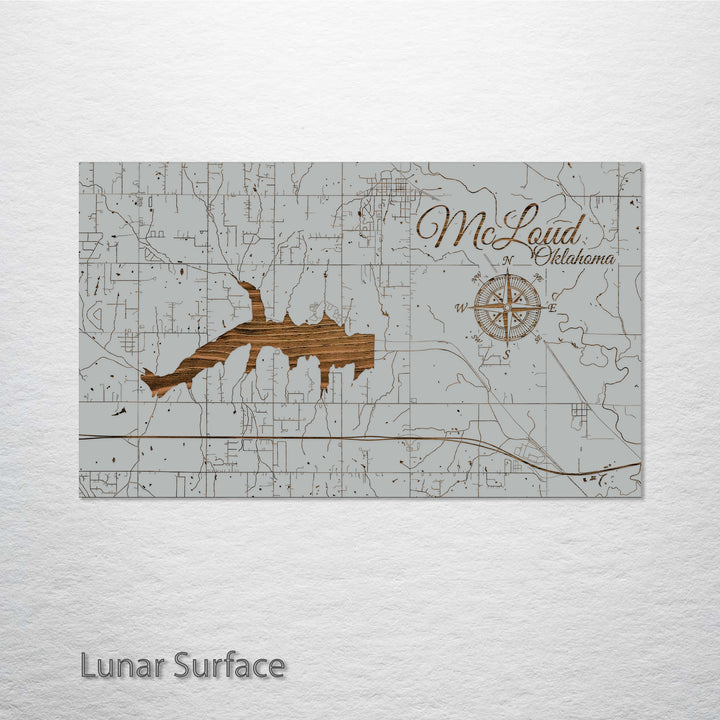 McLoud, Oklahoma Street Map