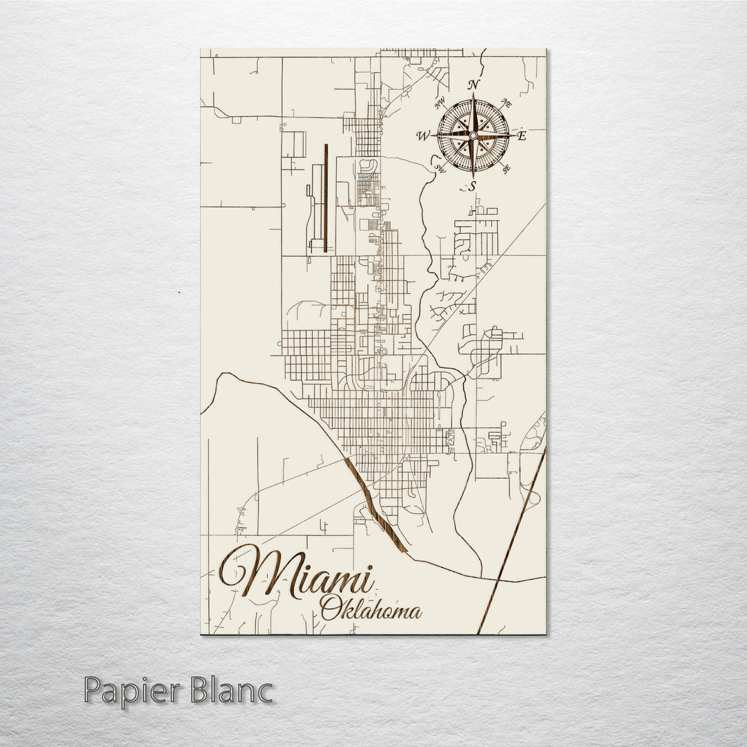 Miami, Oklahoma Street Map