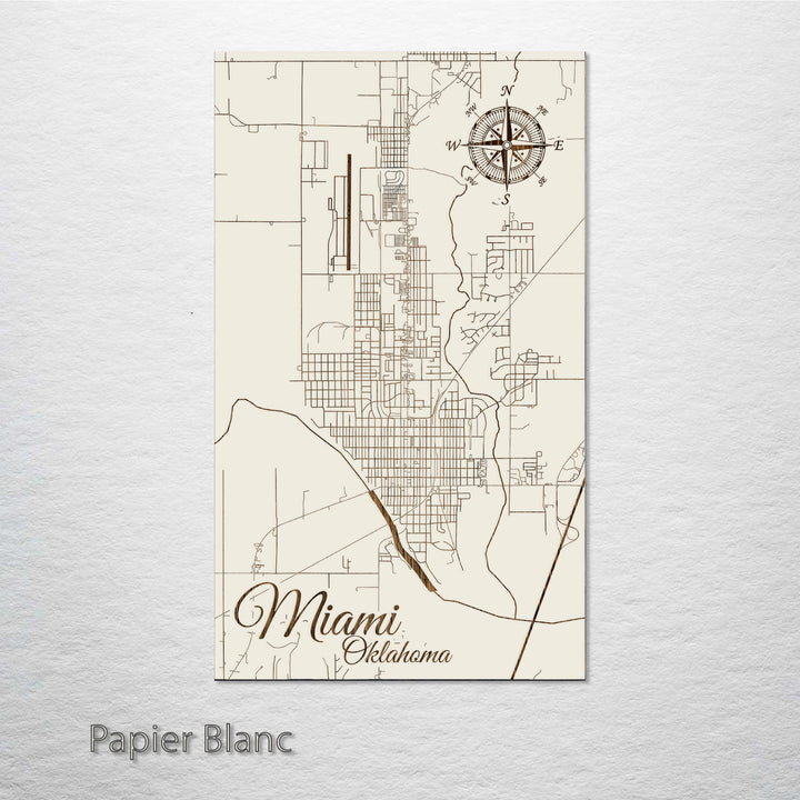 Miami, Oklahoma Street Map