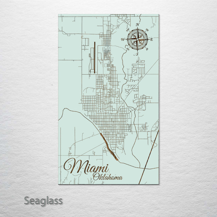 Miami, Oklahoma Street Map