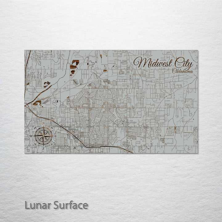 Midwest City, Oklahoma Street Map