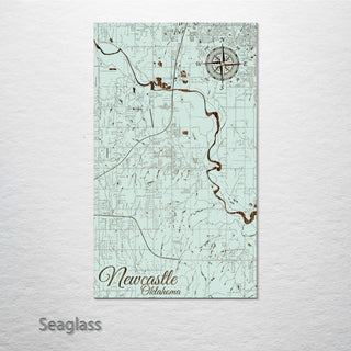 Newcastle, Oklahoma Street Map