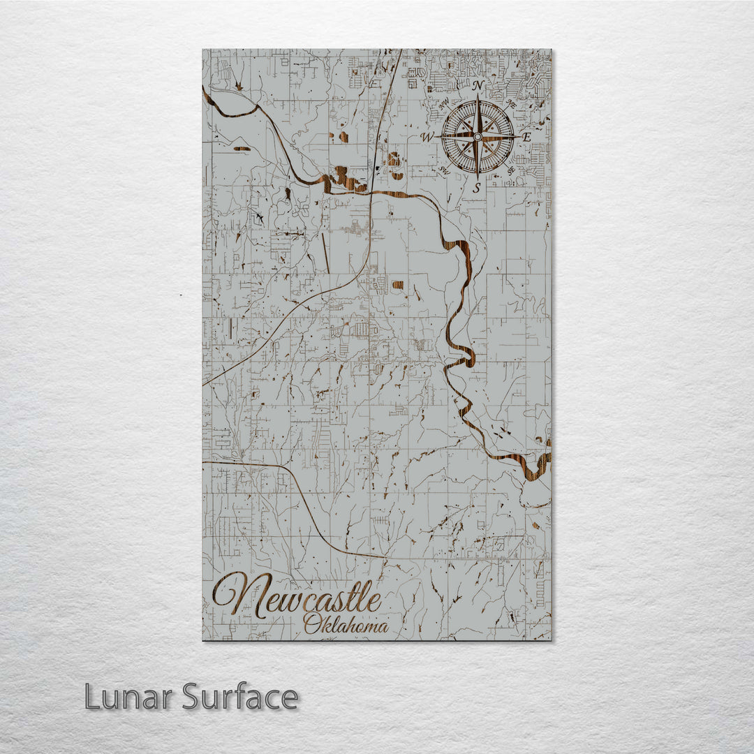 Newcastle, Oklahoma Street Map
