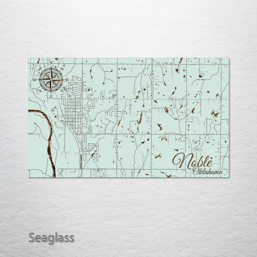 Noble, Oklahoma Street Map