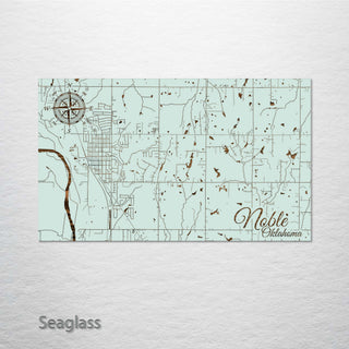 Noble, Oklahoma Street Map