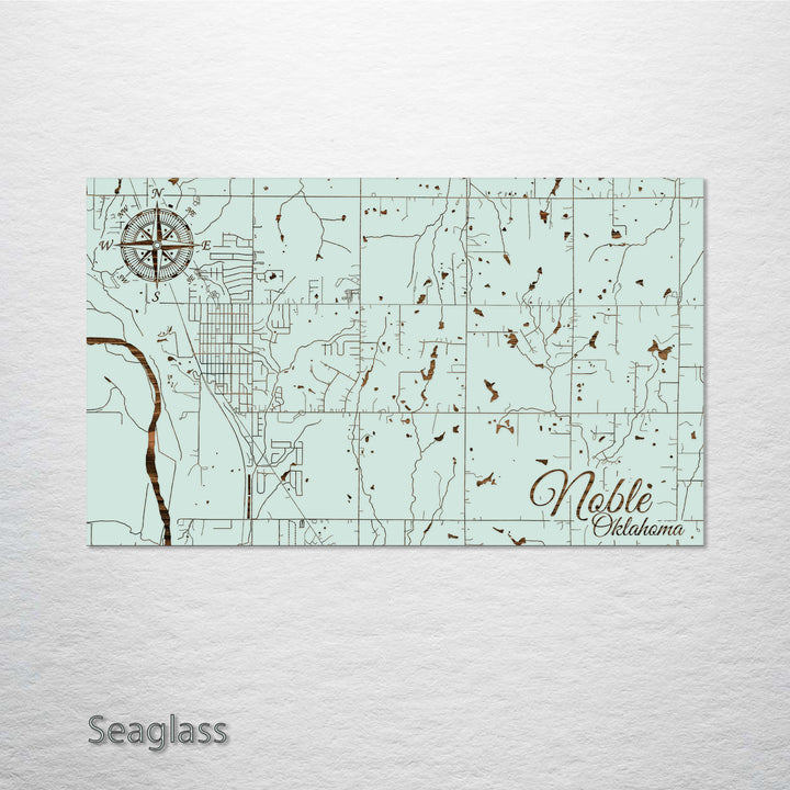 Noble, Oklahoma Street Map