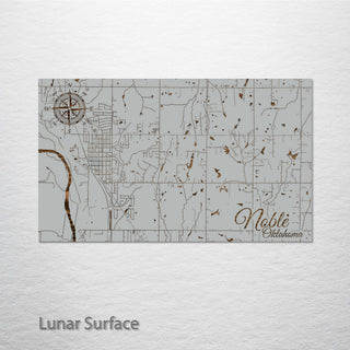 Noble, Oklahoma Street Map