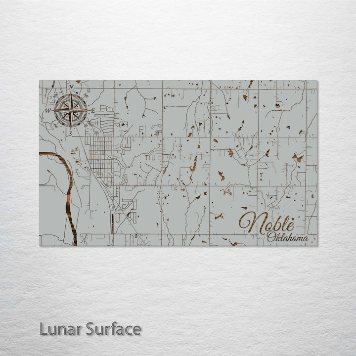 Noble, Oklahoma Street Map