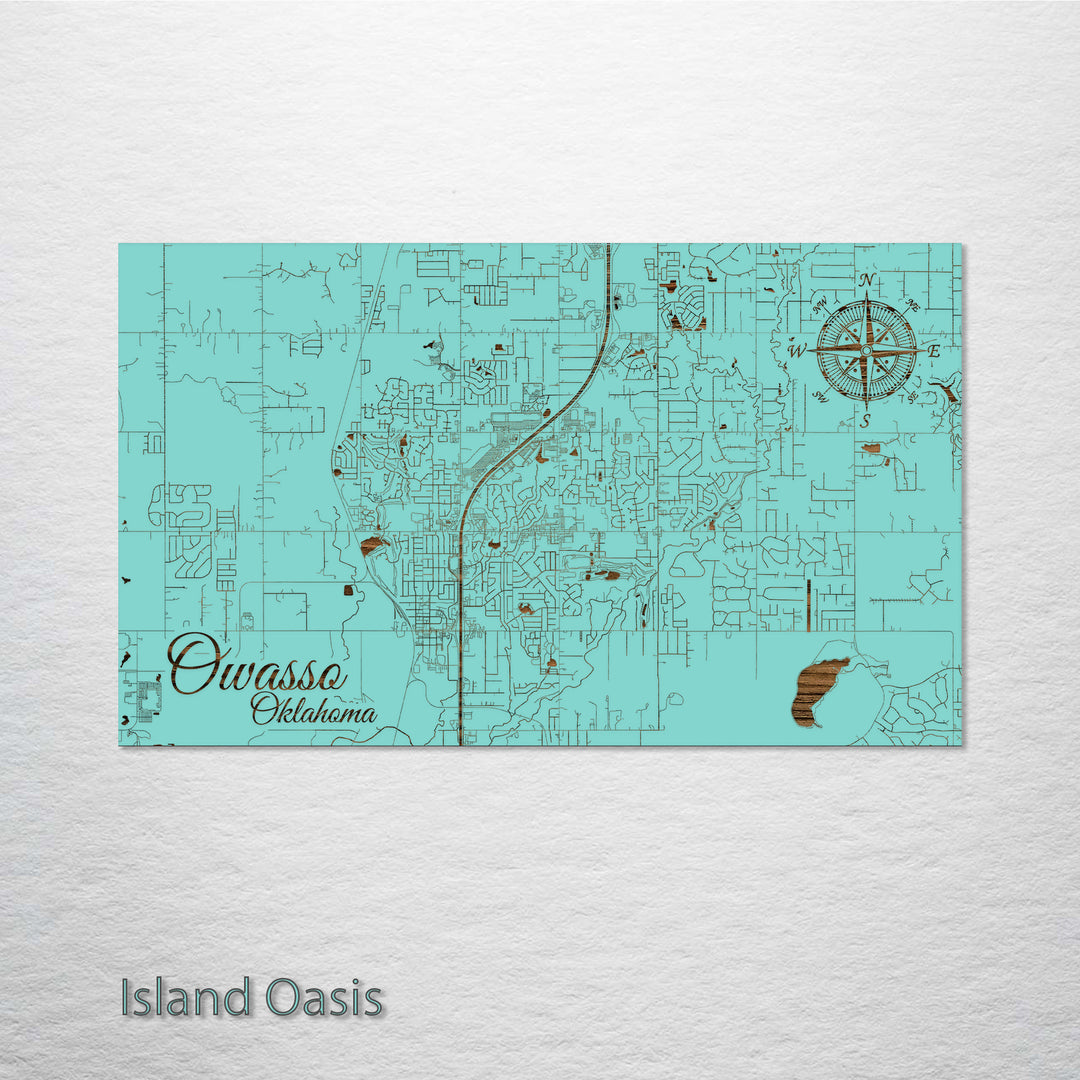 Owasso, Oklahoma Street Map