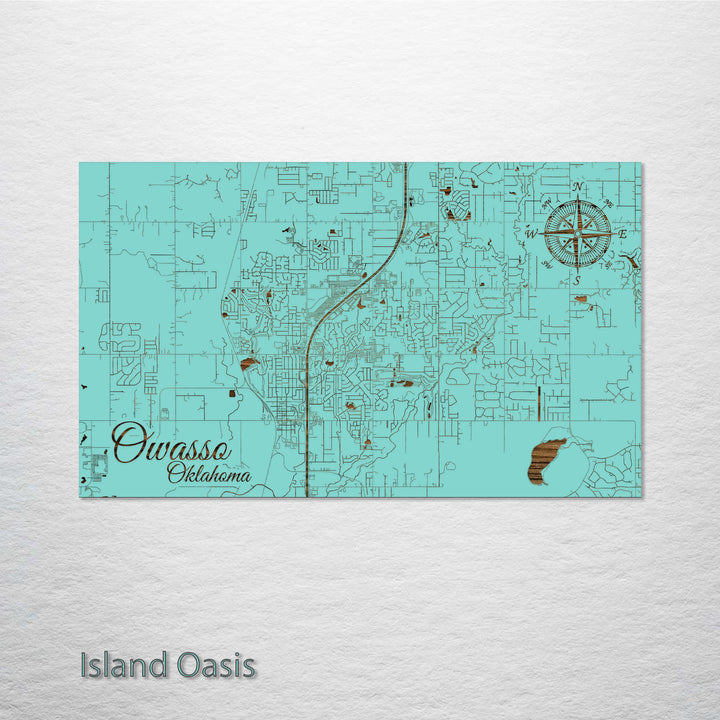 Owasso, Oklahoma Street Map