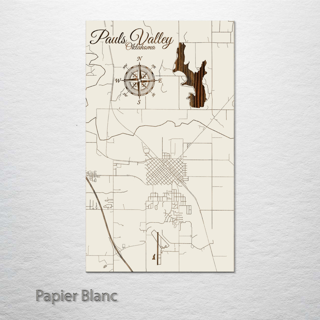 Pauls Valley, Oklahoma Street Map