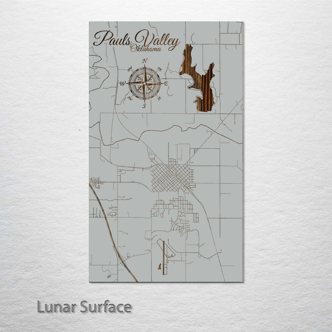 Pauls Valley, Oklahoma Street Map