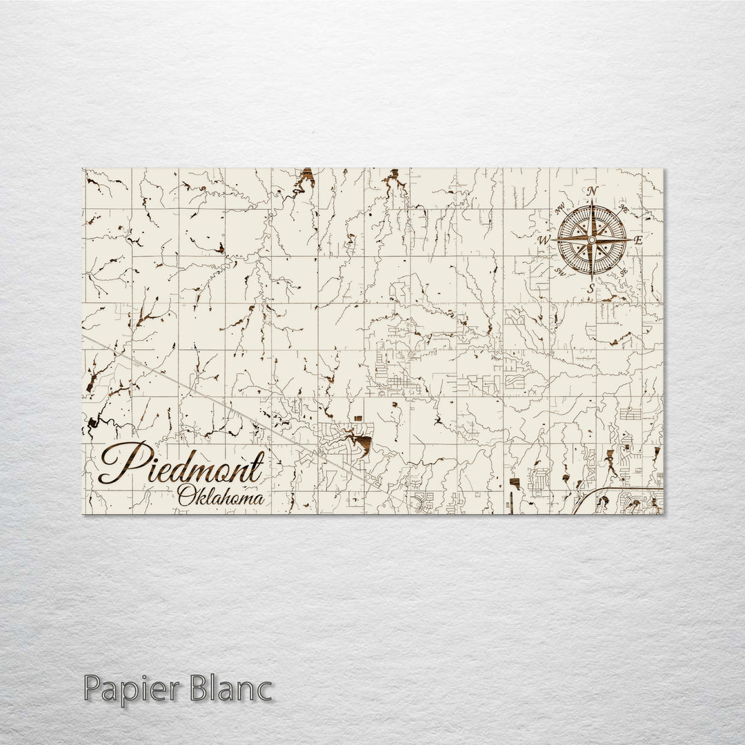 Piedmont, Oklahoma Street Map