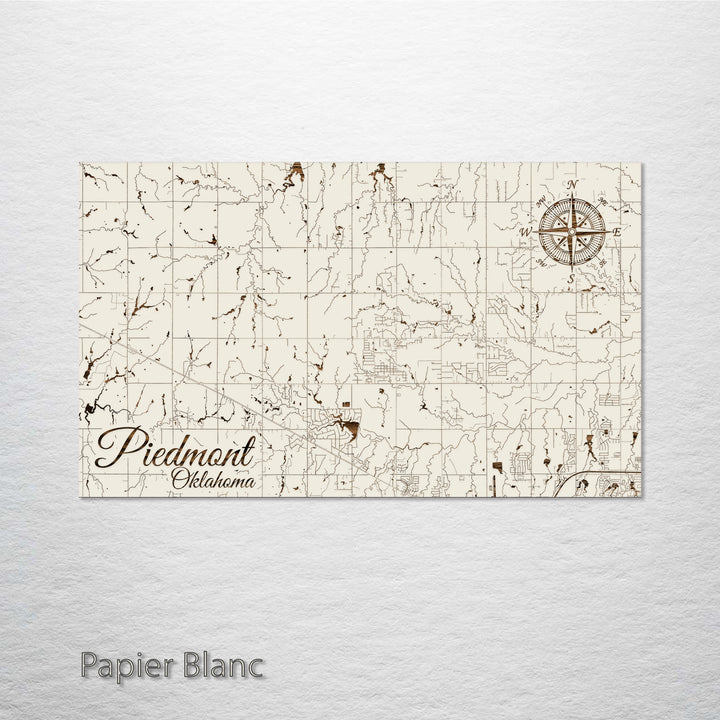 Piedmont, Oklahoma Street Map