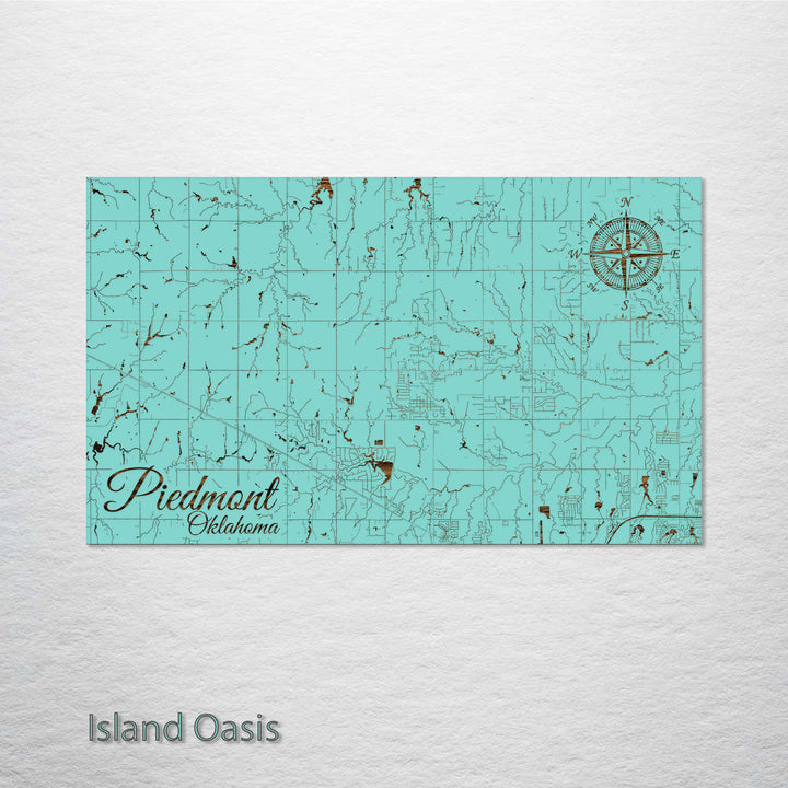 Piedmont, Oklahoma Street Map