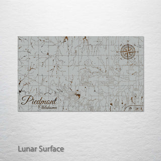 Piedmont, Oklahoma Street Map