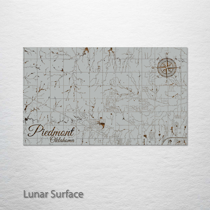 Piedmont, Oklahoma Street Map