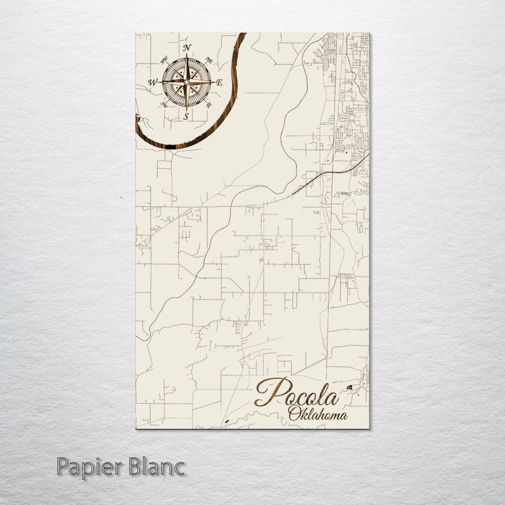 Pocola, Oklahoma Street Map