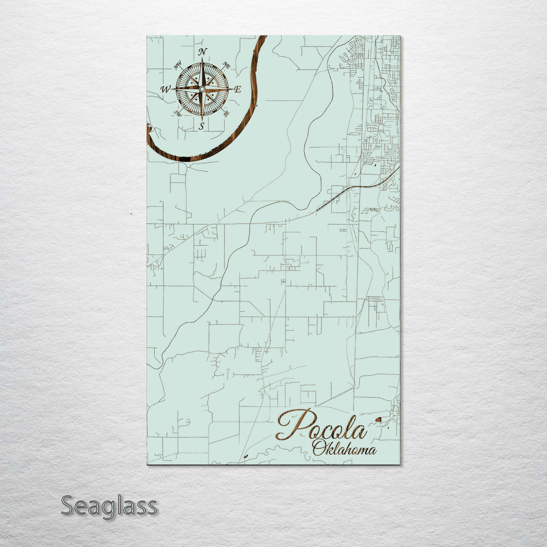 Pocola, Oklahoma Street Map