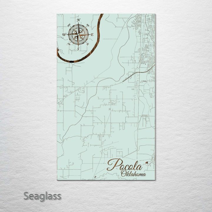 Pocola, Oklahoma Street Map