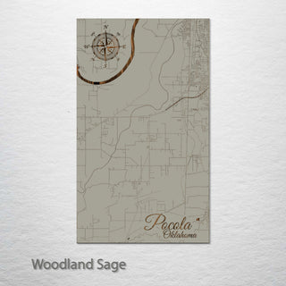 Pocola, Oklahoma Street Map