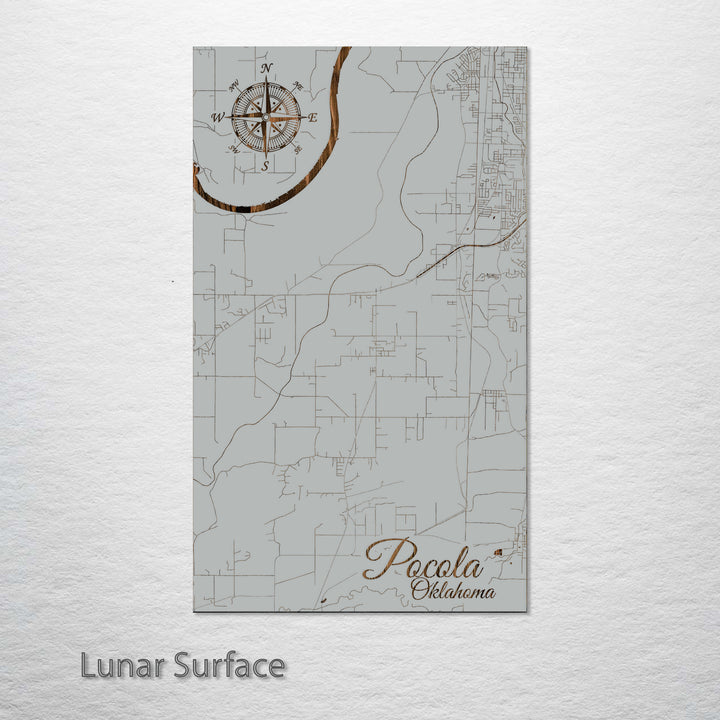 Pocola, Oklahoma Street Map