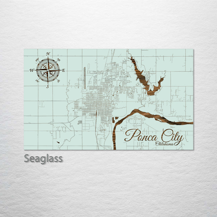 Ponca City, Oklahoma Street Map