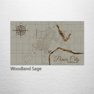 Ponca City, Oklahoma Street Map
