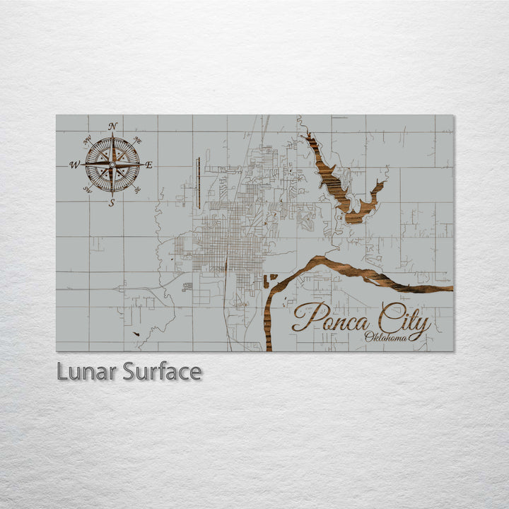 Ponca City, Oklahoma Street Map