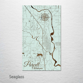 Purcell, Oklahoma Street Map
