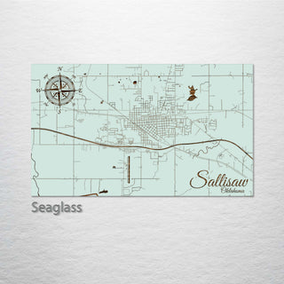 Sallisaw, Oklahoma Street Map