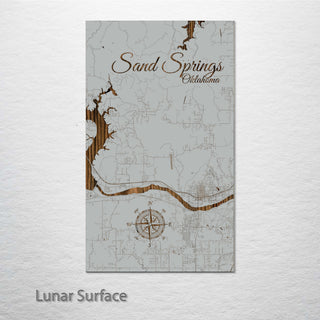 Sand Springs, Oklahoma Street Map
