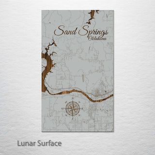 Sand Springs, Oklahoma Street Map