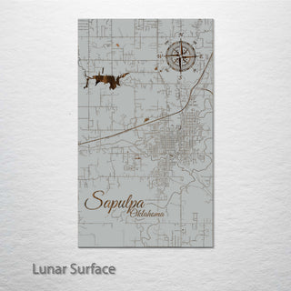 Sapulpa, Oklahoma Street Map