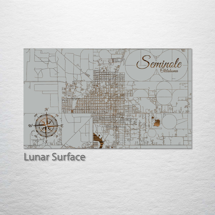 Seminole, Oklahoma Street Map