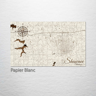Shawnee, Oklahoma Street Map